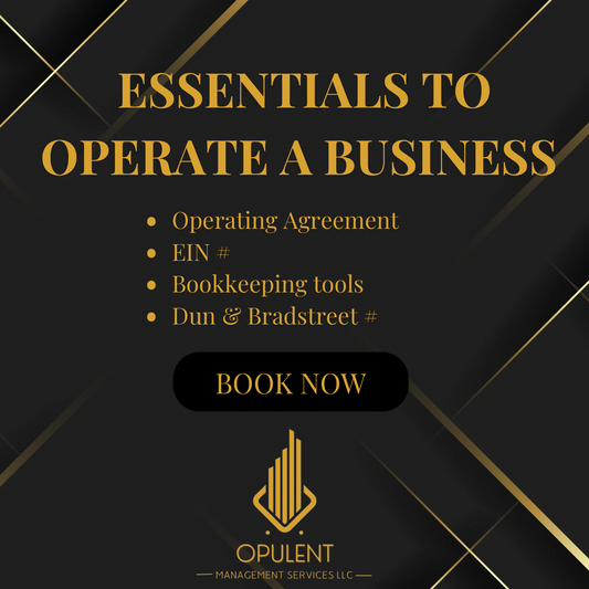 BOOK THE “ESSENTIALS TO OPERATE A BUSINESS” SERVICE